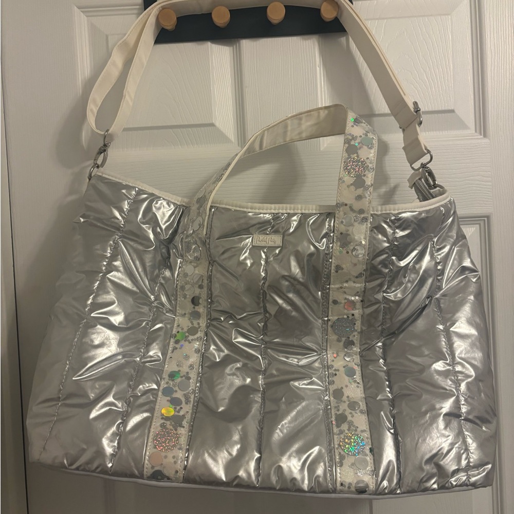 Packed Party Women's Weekender Bag Silver & Confetti